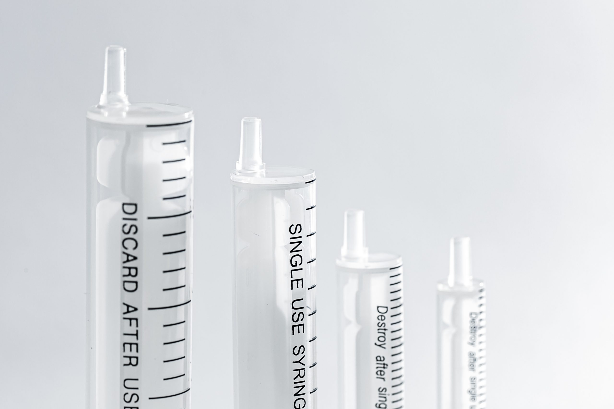 Disposable 2 Pieces Syringe – Luer Slip